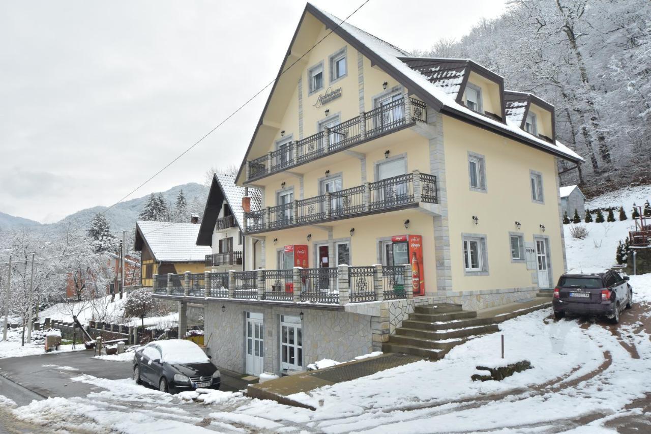 Hotel Luznjanin Restoran I Sobe Josanicka Banja Esterno foto