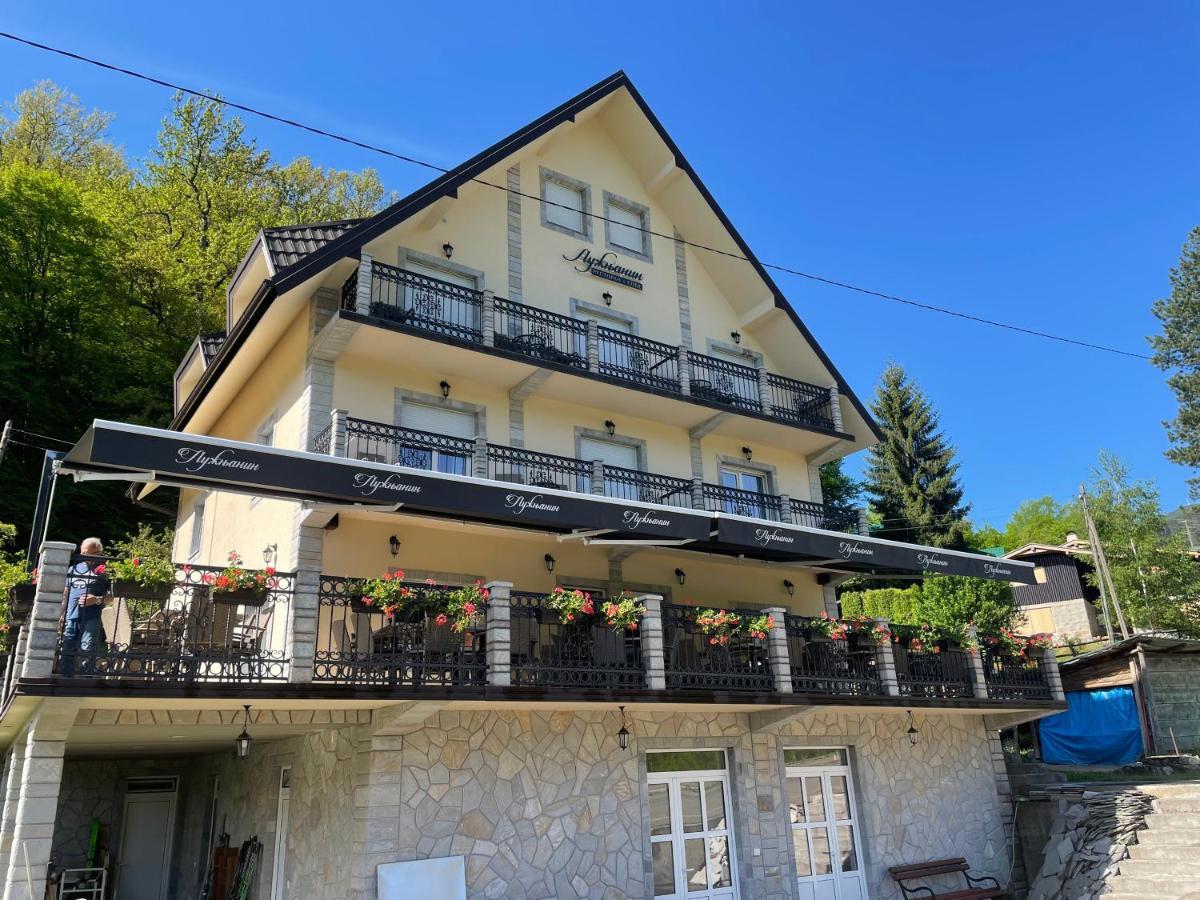 Hotel Luznjanin Restoran I Sobe Josanicka Banja Esterno foto